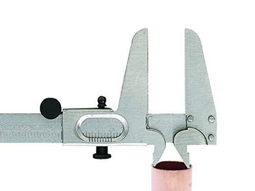 General Tools Metric and English Vernier Caliper #722, Machined Steel, Pack of 1