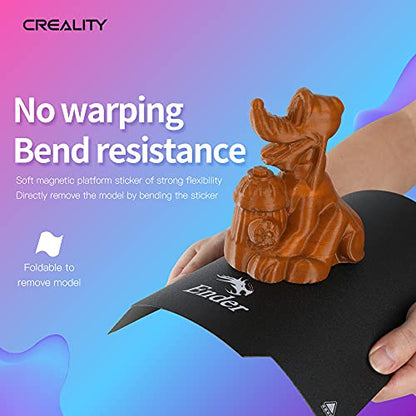Creality Ender 3 Upgrade Bed, Ultra Removable Magnetic 3D Printer Build Surface Heated Bed Cover for Ender 3/Ender 3 Pro/Ender 3 V2/Ender 3 Neo/V2 Neo/Ender 3 S1/Pro/Ender 5 Pro 3D Printer 235X235mm - style: Ender 3 Upgrade Bed