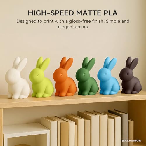 TECBEARS Black PLA Classic Filament Rapid 50-600mm/s Printing - color: 1kg Black