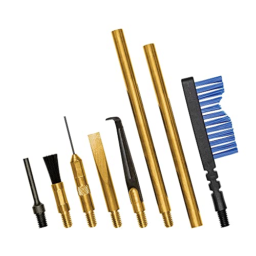 Otis Technology Brass Scraper Tool Set