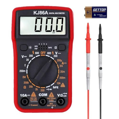 Digital Multimeter 1Pack - color: Red 2