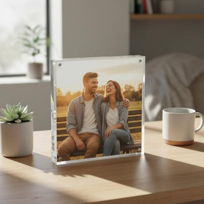 Azar Displays 104434 5-Inch by 7-Inch Vertical/Horizontal Block Frame - size: 5 in x 7 in Vertical/Horizontal