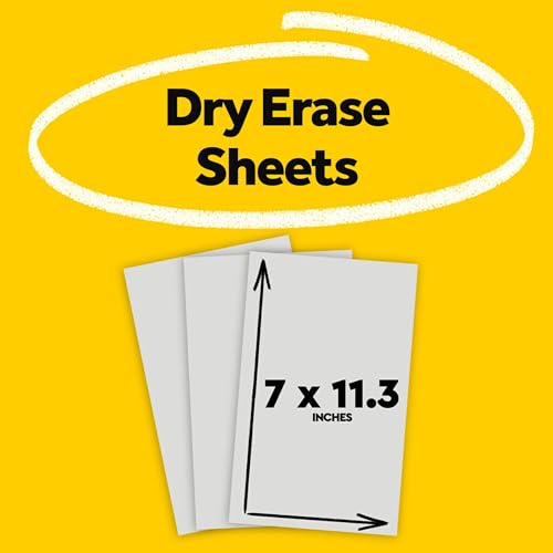 Post-it Dry Erase Sheets, 7 x 11.3 in, 3 Sheets - size: 3 Sheets