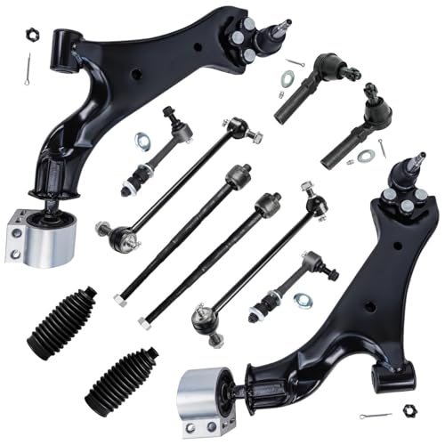 Detroit Axle - 2.4L Front End Kit for 2010-2017 GMC Terrain Chevy Equinox - size: 12CS48205/12PC