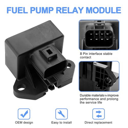 FPDM 601-225 Fuel Pump Relay Module, Compatible with Ford F150 E250 Flex Taurus Transit Edge Escape Expedition Fusion/Lincoln/Mercury, Replace AA8Z-9D370-B FD1026 Fuel Pump Driver Module