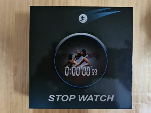Digital Stopwatch Timer Stop Watch Stopwatch for Sports Competition - color: 400 Lap-backlight - Plastic