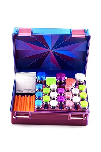 Vial Guard Storage Hard Case for 3ml, 5ml, 10ml, 30ml Vials, Secure Holder Multiple Sizes (Metalic, Pro Max 35x3ml 10x10ml) - size: Pro Max 35x3ml 10x10ml