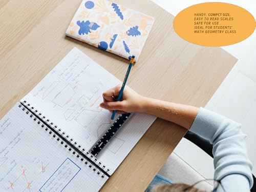 50 Pack Metal Rulers for School Kids, 6 Inch Aluminum Ruler Bulk with Centimeters, Millimeter and Inches, Laser Engraved Metric Scales- 150 mm Straight Edge for Class - size: 6 Inch, 50 Pack