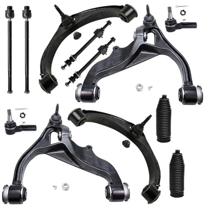 Detroit Axle - 4WD Front Control Arms Kit for 2009-2012 Dodge Ram 1500 - size: 12CS48328/12PC