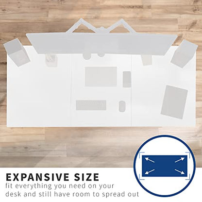 VIVO White 71 x 30 in Table Top, DESK-TOP72-30W - color: White