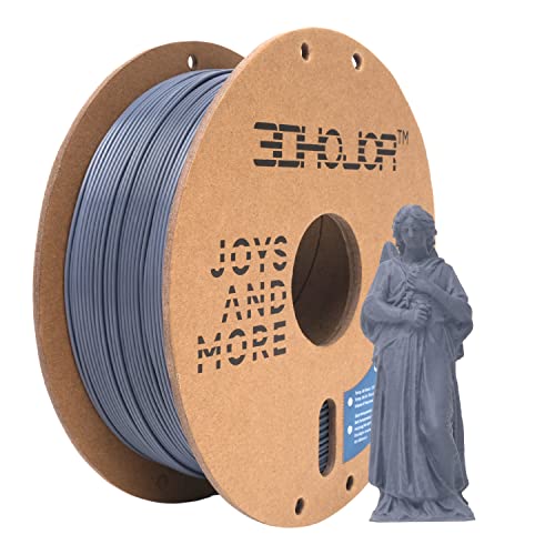 3DHoJor PLA+ 3D Printer Filamentt Grey,1KG - color: Grey