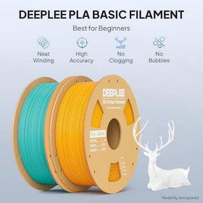 PLA Filament 1.75mm, Basic 3D Filaments Ruddy Pink 1kg - color: 1kg*ruddy Pink