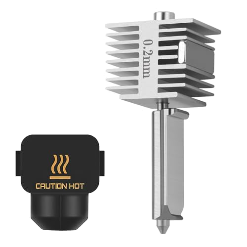Upgrade A1/A1 Mini/A2L Quick-Swap Hotend 0.2mm Stainless Steel Nozzle - size: 0.2mm Stainless Steel Nozzle