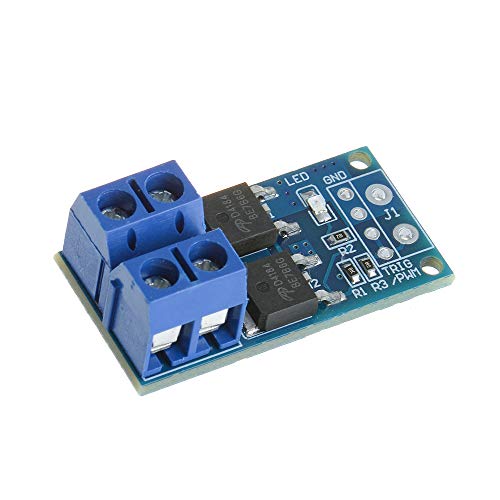 10PCS DC 5V-36V 15A 400W Dual MOSFET Trigger Switch Drive Module - style: 10PCS FET 1