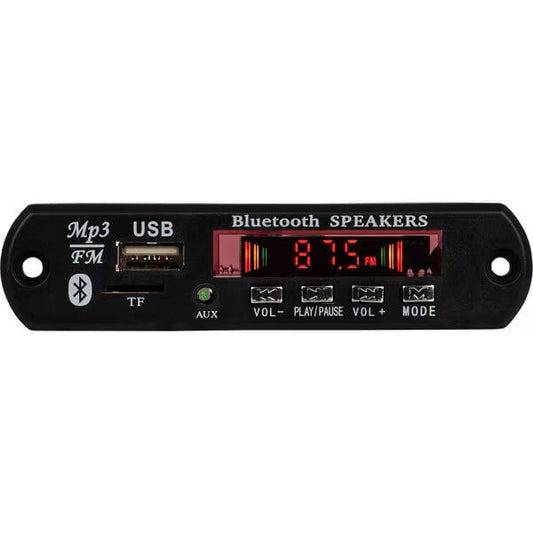 Bluetooth 5.0/FM/Media Player 2 x 25W Max Amplifier Board