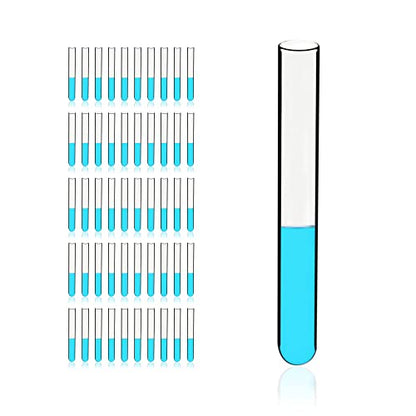 20ml Glass Test Tubes, Dim.20x150mm, Pack of 50, Borosilicate Glass Material, TTG020-050 - style: 50pcs of Vol.20ml(20x150mm)