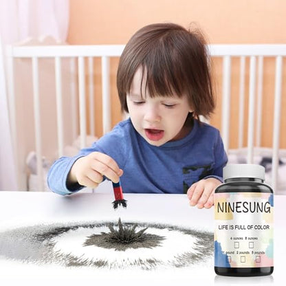 Magnetic Sand, Iron Filings, Iron Powder Filings Magnetic Power for Magnet Education and School Experiments Learning & Education Intelligence Toys, Iron Oxide Powder Shavings for Science (10 Pound) - size: 10 Pound