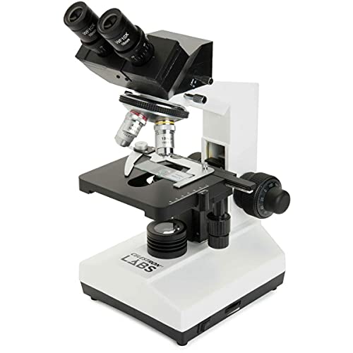 Celestron Labs CB2000C Compound Binocular Microscope for STEM Learning - style: CB2000C Compound Microscope