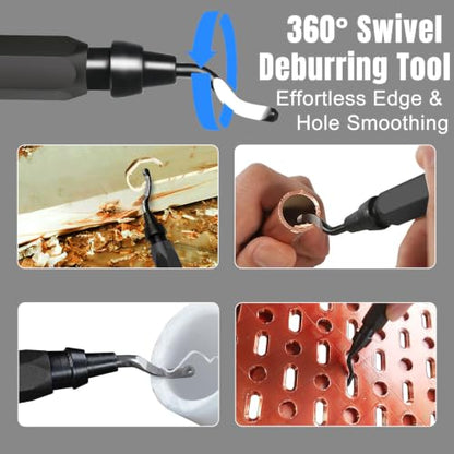 14Pcs 3D Printer Deburring Tool Kit with Bag 3D Print Deburring Tool Set - size: Deburring Set
