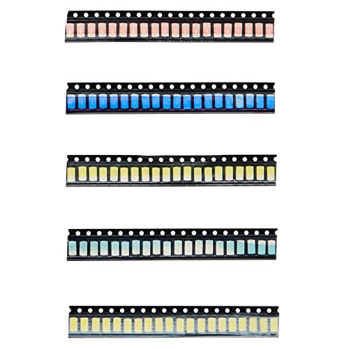 100pcs 5 Types Colors 5730 SMD LED Diode Lights Chips Kits. - style: 5730