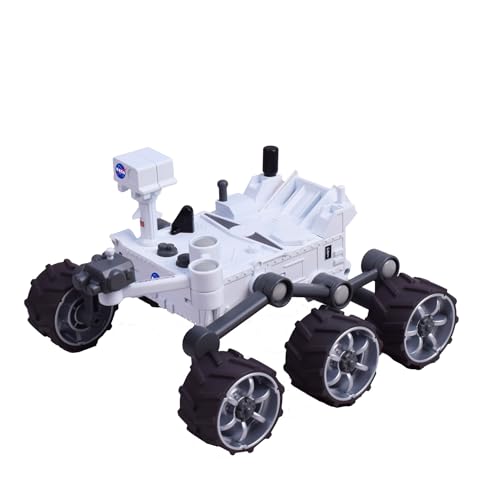 MUKIKIM NASA Future Explorers - Perseverance Mars Rover. Build & Learn STEM Education & Interactive Space Exploration for Kids. with Powerful Motor & Movable Robotic Arm!