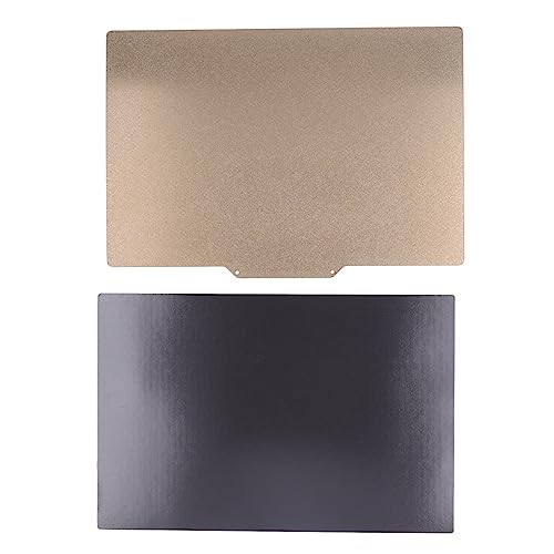 Hilitand Spring Steel Build Plate, Spring Steel Magnetic Build Plate 200x300mm Double Sided PEI Steel Sheet, 3D Printer Platforms