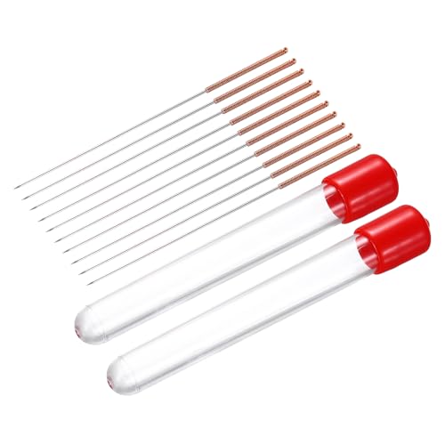 MECCANIXITY 10Pcs 3D Printer Nozzle Cleaning Kit Precision 1mm Stainless Steel Cleaner Needles for 3D Printer Clog Removal, Maintenance - size: 1mm