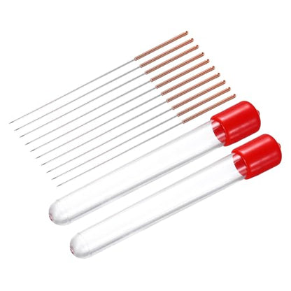 MECCANIXITY 10Pcs 3D Printer Nozzle Cleaning Kit Precision 1mm Stainless Steel Cleaner Needles for 3D Printer Clog Removal, Maintenance - size: 1mm
