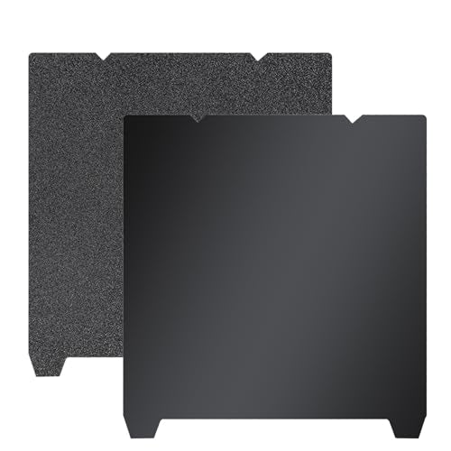 IdeaFormer-3D Smooth Textured PEI Build Plate for Creality K1/K1C/K1 SE/Ender 3 V3 SE/V3 KE/5 S1/S1/Pro, Spring Steel Bed 235x235mm 3D Printer Platform - color: Smooth Black PEI+Textured Black PEI