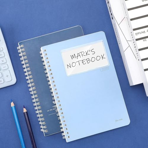 60 Pcs Clear Adhesive Pockets for Planners 4 Sizes