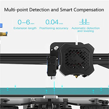 Creality Official CR Touch Auto Leveling Kit, 3D Printer Bed Auto Leveling Sensor Kit for Ender 3/ Ender 3 Pro/Ender 3 V2/ Ender 3 Max/Ender 5/Ender-5 Pro with 32 Bit V4.2.2/V4.2.7 Mainboard