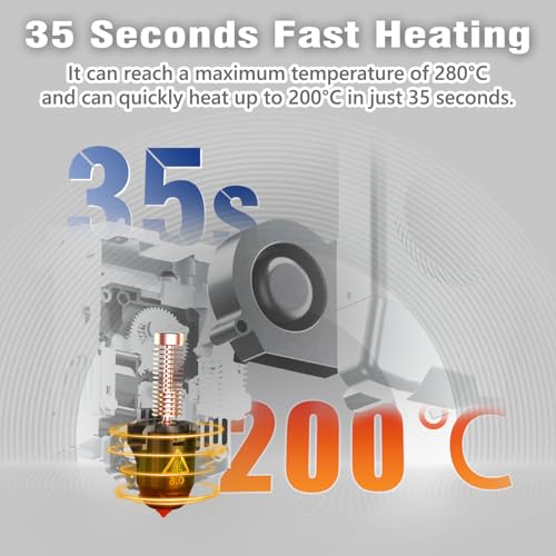 Original 3D Printer 0.4mm Nozzle for FLASHFORGE Adventurer 5M Hotend,3S Quick Detachable Nozzle,Up to 280℃ High Temperature High Flow 32mm³/s Nozzle,Adventurer 5M Pro Nozzle - style: 0.4mm