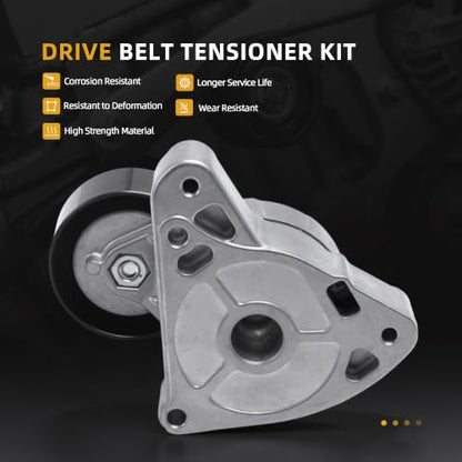 Belt Tensioner Serpentine Belt Idler Pulley Kit #38278 38278M 36769