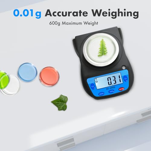 Digital Lab Scale, 600g x 0.01g, Precision, Scientific Balance