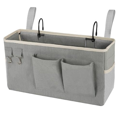 Bedside Caddy Bedside Storage Bag for Headboards/Bunk Bed - color: 1PC Grey