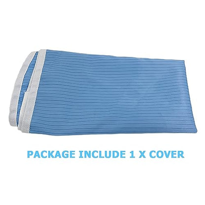 Microscope Dust Cover 20x20 Inch, ESD Anti-Static Cover for Microscope - color: Blue-20"L x 20"W