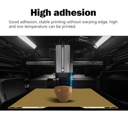H2D/H2S Double Sided Textured Build Plate for Bambu Lab 3D Printer (Gold) - color: Gold