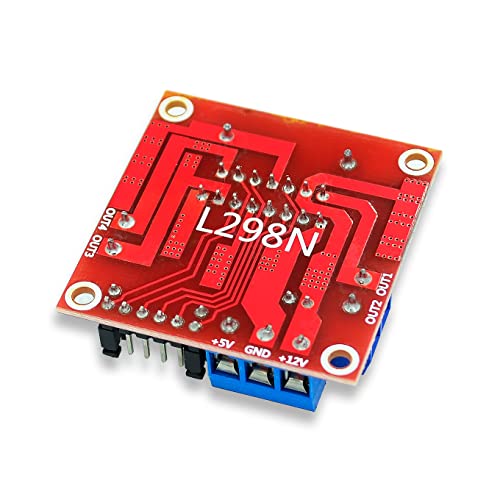 L298N Motor Driver Controller Board, DC Dual H Bridge Motor Drive Module for Arduino Raspberry Pi Stepper Motor Arduino Smart Car Power Drive Chip (30 PCS) - color: 30 PCS