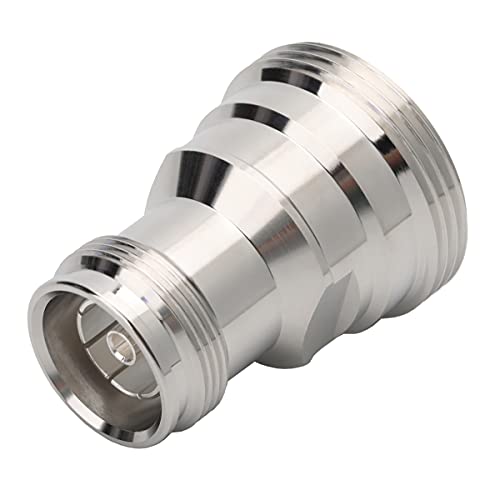 4.3-10 Mini DIN Female to L29 Female Aadpter Low PIM 160dBc 4.3/10 Mini Din to 7/16 Low PIM 160dBc Adaptor - color: 4.3-10 Female to 7/16 Female