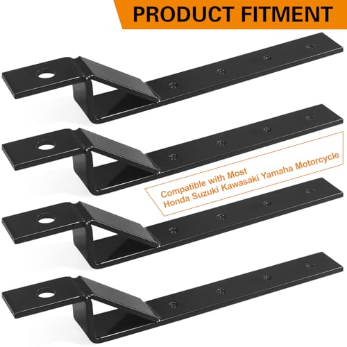 Adjustable Universal Hard Saddle Bag Mounting Bracket Kit