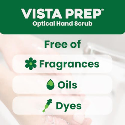VISTA Prep Optical Hand Scrub for Contact Lens Handling, 12 oz + 1 oz