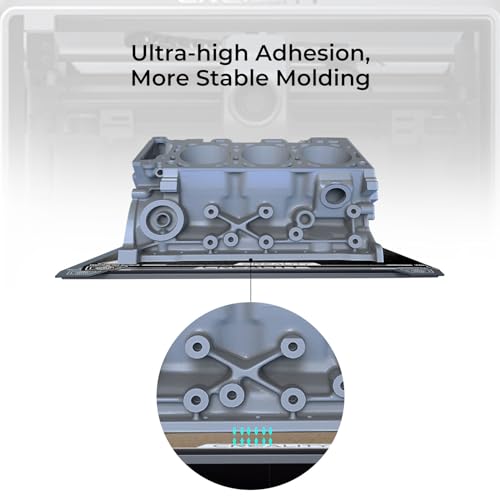 Creality K1 Max Build Plate Kit 315 * 310mm, 3D Printer Platform with Frosted PEI Surface and Without Soft Magnetic Sticker for K1, K1 Max, Ender 3 Max Neo, Ender 3 S1 Plus 3D Printers - style: K1 Max Build Plate