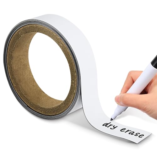 Magnetic Strip, Magnetic Tape, Magnet Tape, Blank Roll, 1 in x 25 FT - size: 1 In x 25 Ft