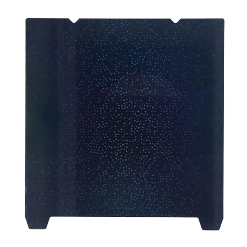 BORDSTRACT Double-Sided Build Plate, PEY Star Pattern + PEI Spray Texture Spring Steel 235x235mm Without Soft Magnetic Base, Printing Hot Bed Platform with Grooves for K1/S1 3D Printers - style: PEI spray + PEY starry sky 235*235mm (with grooves)