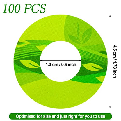 100 Pieces Plant Labels, Pot Labels for Hydroponic Baskets & Seedlings