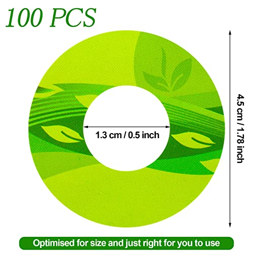 100 Pieces Plant Labels, Pot Labels for Hydroponic Baskets & Seedlings