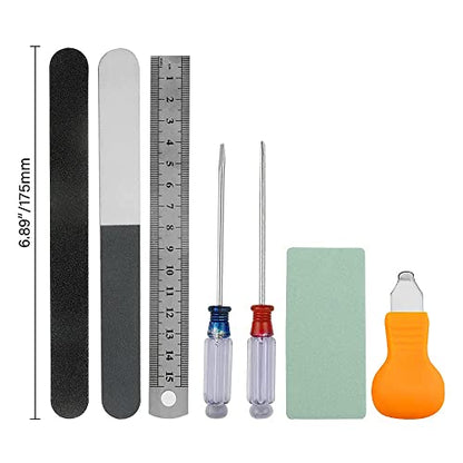 24Pcs Gundam Model Tools Kit Hobby Building Tools Modeler Basic Tools Craft Set for Car Model Building Repairing and Fixing - size: 24P