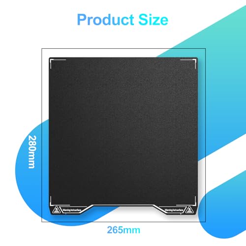 280x265mm Build Plate for Creality Hi,Hi Combo 3D Printer