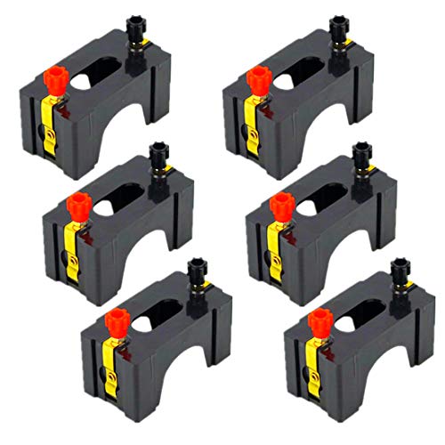 6pcs Series or Parallel D Battery Holder:Used for Physics Laboratory,School Electronic Experimenting,Great for Demos Teaching Basic Principles of Electricity & How a Simple Circuit Works - color: Series Or Parallel Battery Holder(10pcs)