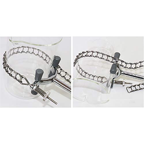 LabZhang Lab Chain Clamp with Adjustable Bosshead Clamp Holder
